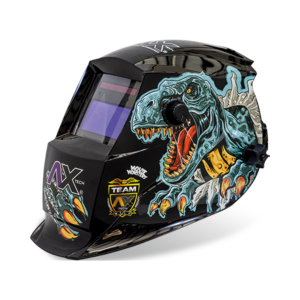 CARETA ELECTRONICA PARA SOLDAR DE SOMBRA VARIABLE PROFESIONAL, 2 SENSORES COLOR AXT-CEREX-CV